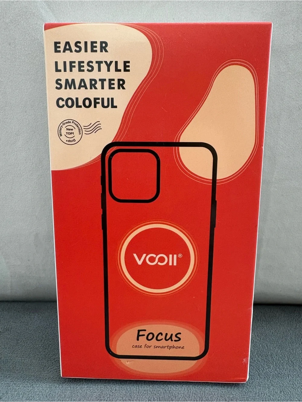 Vooii Silicone Phone Case for iPhone 14 in Beige